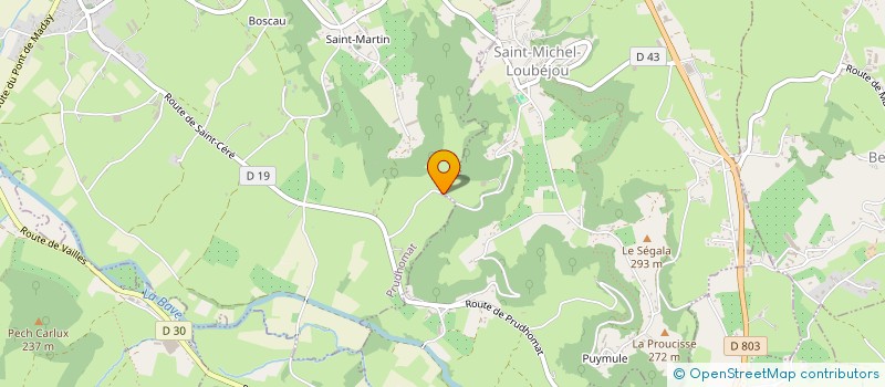 localisation de l'entreprise SCI VILLENEUVE  SAINT-MICHEL-LOUBEJOU