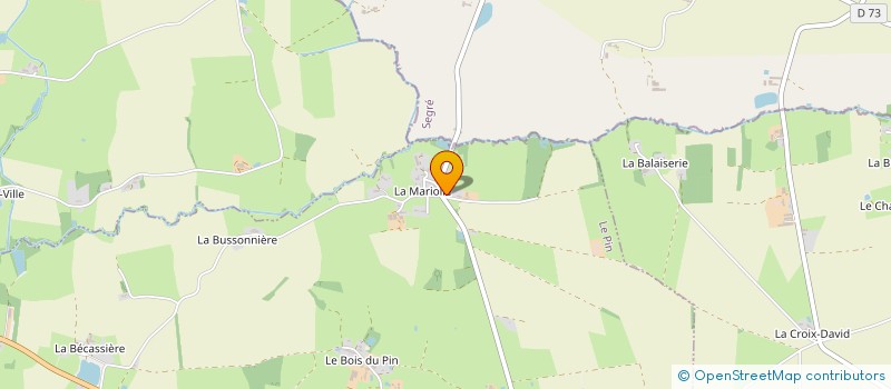 localisation de l'entreprise SCI VILLENEUVE à LE PIN