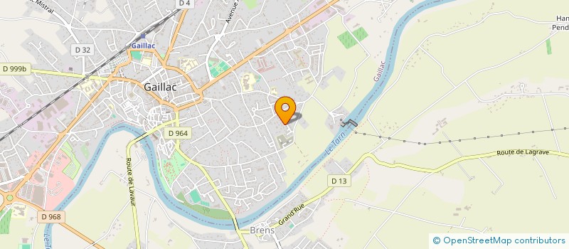 localisation de l'entreprise SCI VILLENEUVE PETREL à GAILLAC
