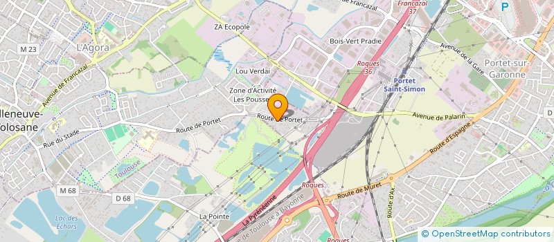 localisation de l'entreprise SCI VILLENEUVOISE à VILLENEUVE-TOLOSANE