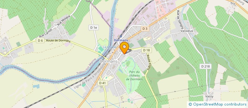 localisation de l'entreprise SCI VILLEPAILLE  VINCELLES