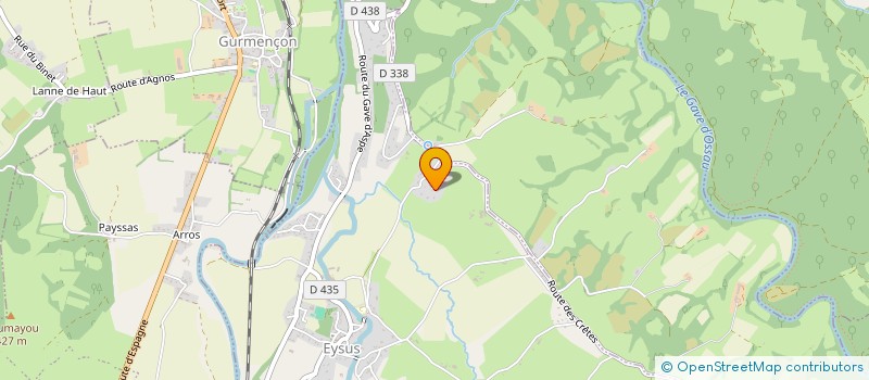 localisation de l'entreprise SCI VILLEPARISIS  EYSUS