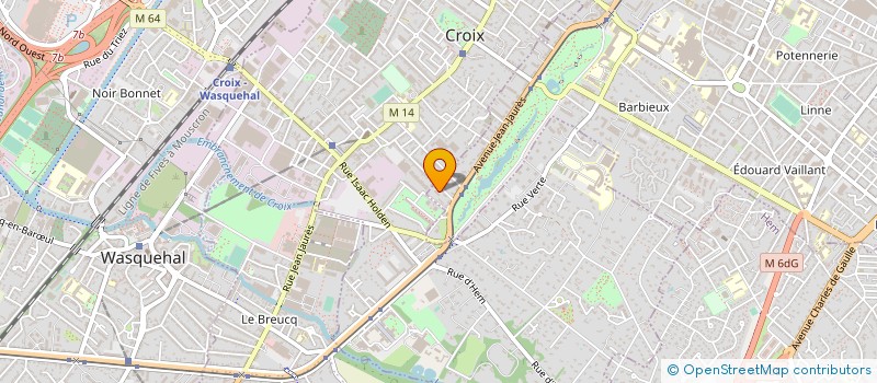 localisation de l'entreprise SCI VILLEPARISIS DOMAINE FEREAL  ROUBAIX