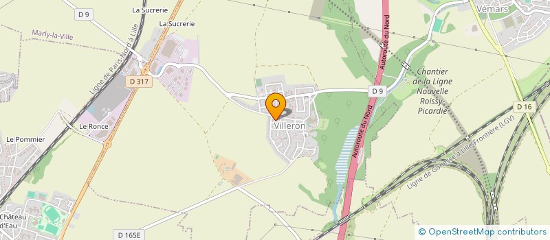 localisation de l'entreprise SCI VILLERON à VILLERON
