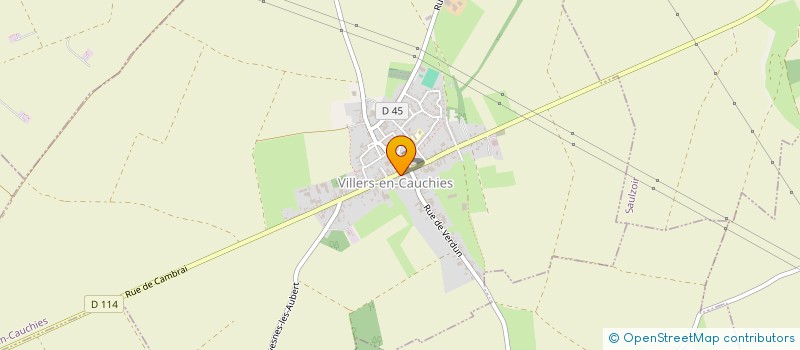 localisation de l'entreprise SCI VILLERS à VILLERS-EN-CAUCHIES