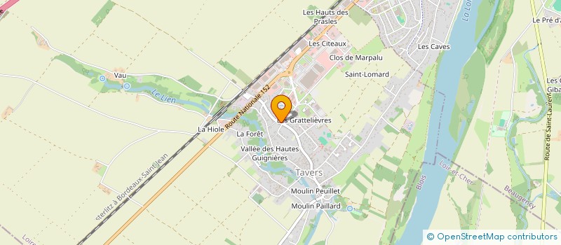 localisation de l'entreprise SCI VILLESSA à TAVERS