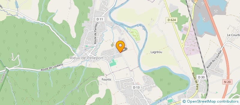 localisation de l'entreprise SCI VILLETTE à RIEUX-DE-PELLEPORT