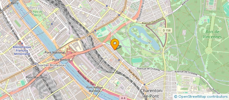 localisation de l'entreprise SCI VILLIERS  CHARENTON-LE-PONT