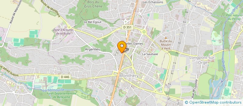 localisation de l'entreprise SCI VILLIERS DE L'ISLE ADAM à MONTLHERY