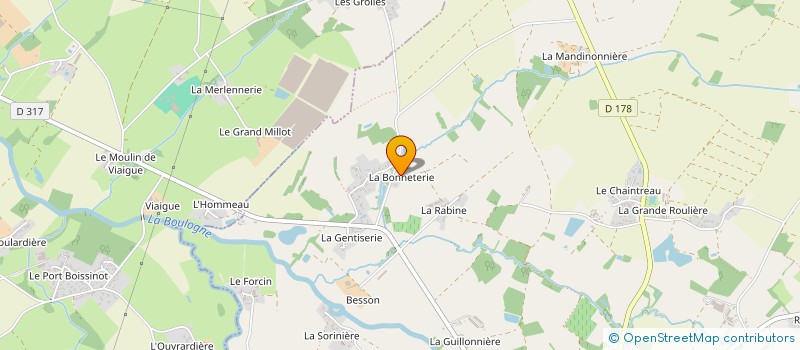 localisation de l'entreprise SCI VILLIMMO  SAINT-COLOMBAN