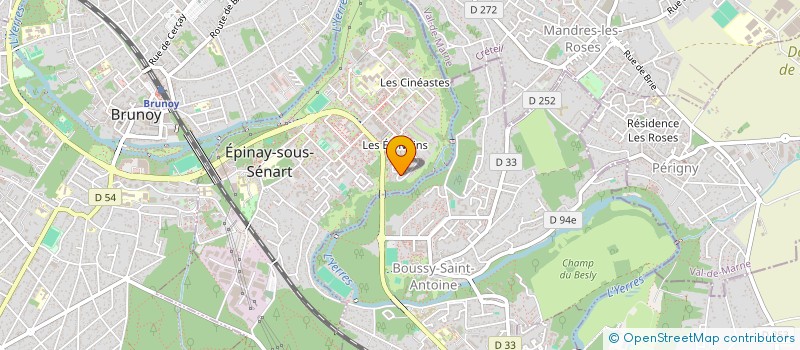 localisation de l'entreprise SCI VILLON  EPINAY-SOUS-SENART