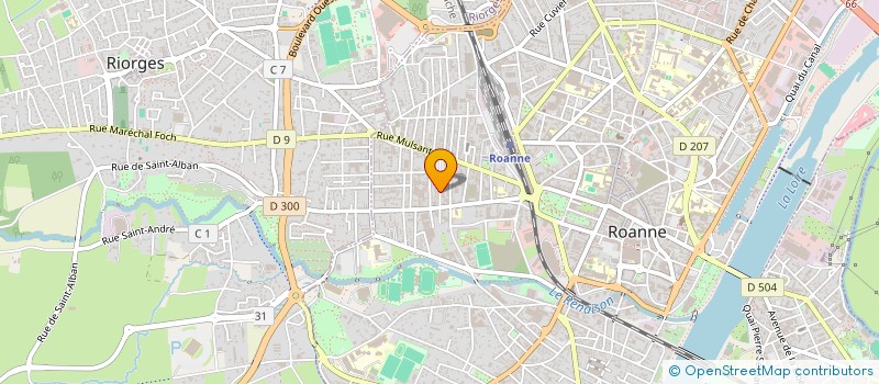 localisation de l'entreprise SCI VILLON  MABLY