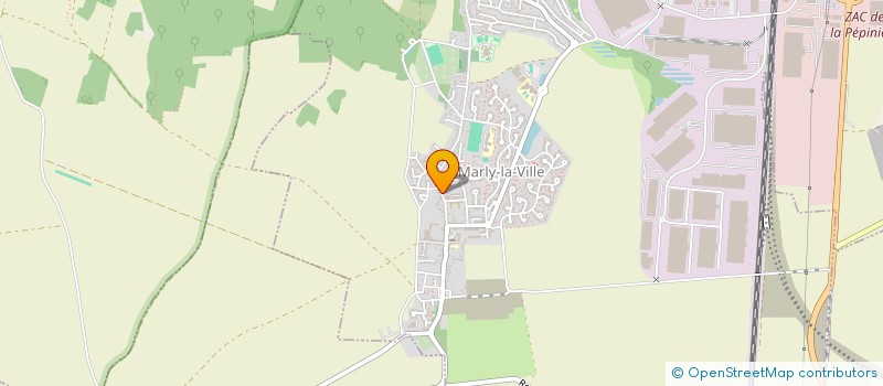 localisation de l'entreprise SCI VILLOUE  MARLY-LA-VILLE