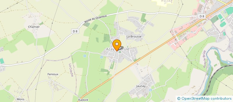 localisation de l'entreprise SCI VILNEUVE  AZAY-LE-BRULE