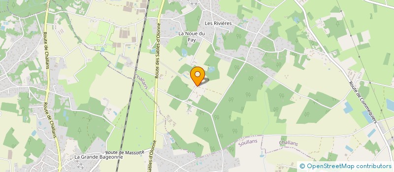 localisation de l'entreprise SCI VILOBLANC à CHALLANS
