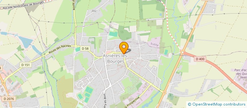 localisation de l'entreprise SCI VILPOUX  BOURGES