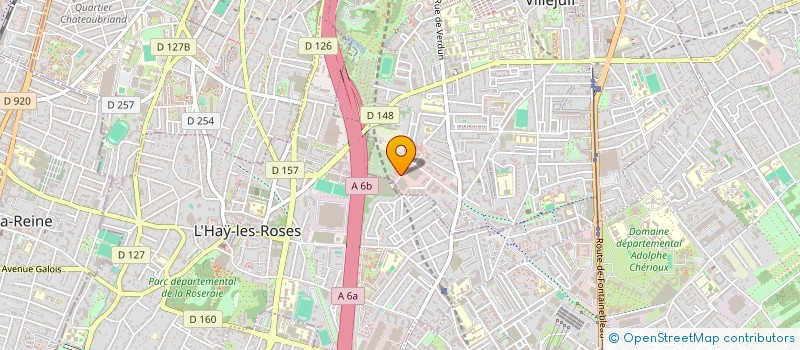 localisation de l'entreprise SCI VILROSES à VILLEJUIF