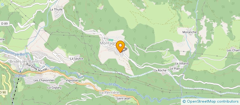 localisation de l'entreprise SCI VILUGA  MONTAGNY