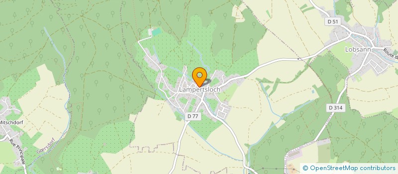 localisation de l'entreprise SCI VIMA  LAMPERTSLOCH