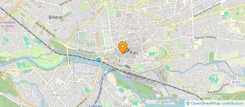 localisation de l'entreprise SCI VIMA à PAU