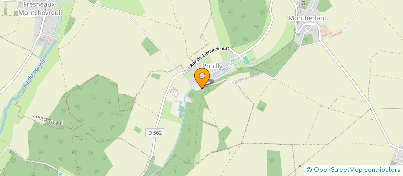 localisation de l'entreprise SCI VIMA  SAINT-CREPIN-IBOUVILLERS