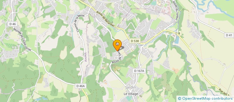 localisation de l'entreprise SCI VIMAINE - VIE  VIENNE