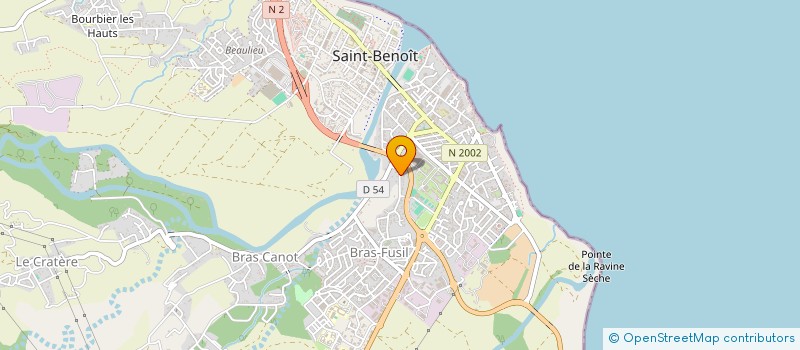 localisation de l'entreprise SCI VIMALA à SAINT-BENOIT