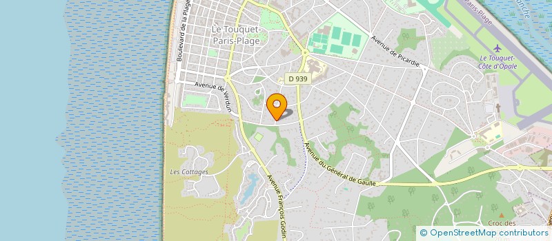 localisation de l'entreprise SCI VIMAR à LE TOUQUET-PARIS-PLAGE