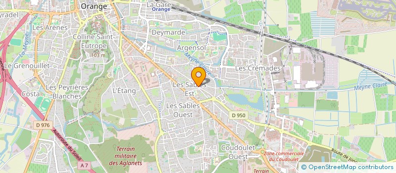 localisation de l'entreprise SCI VIMAREVE  ORANGE