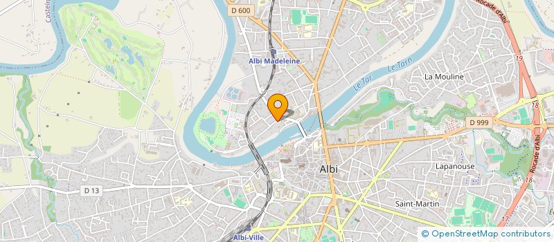 localisation de l'entreprise SCI VIMAX 2  ALBI