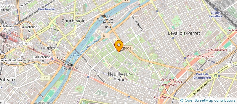 localisation de l'entreprise SCI VIMAX GIRAUDOUX à NEUILLY-SUR-SEINE