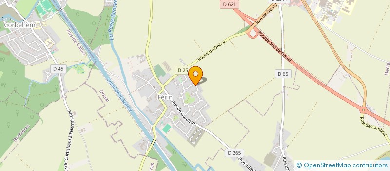 localisation de l'entreprise SCI VIMISI  FERIN