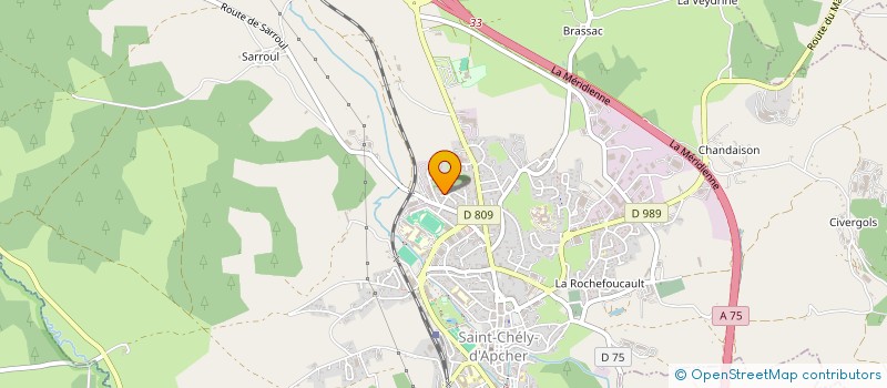 localisation de l'entreprise SCI VIMMA  SAINT-CHELY-D'APCHER