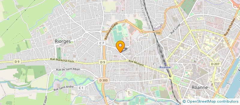 localisation de l'entreprise SCI VIMOCA à RIORGES
