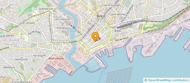 localisation de l'entreprise SCI VIMOUTIERS  BREST