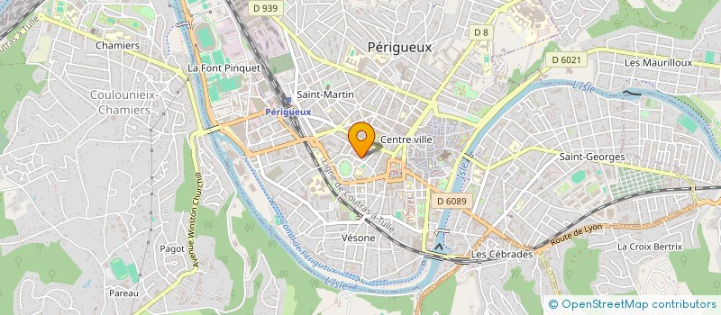 localisation de l'entreprise SCI VINA 33 à PERIGUEUX