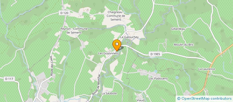 localisation de l'entreprise SCI VINAM  VERDELAIS