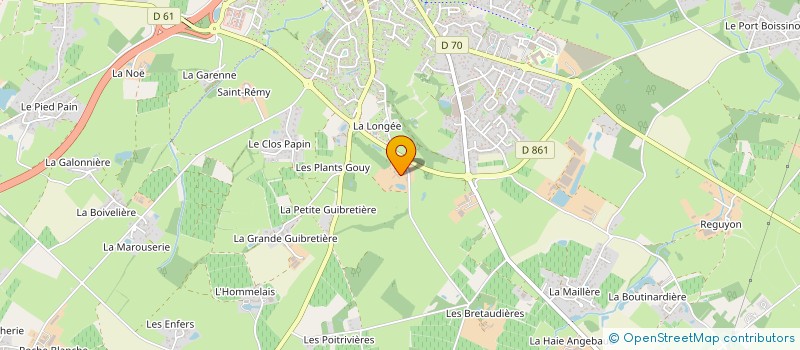 localisation de l'entreprise SCI VINBER  SAINT-PHILBERT-DE-GRAND-LIEU