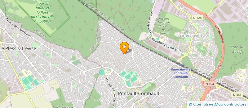 localisation de l'entreprise SCI VINC à PONTAULT-COMBAULT