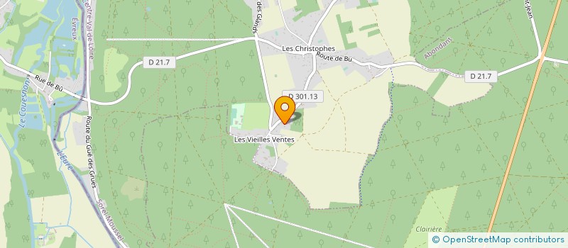 localisation de l'entreprise SCI VINCA à SOREL-MOUSSEL