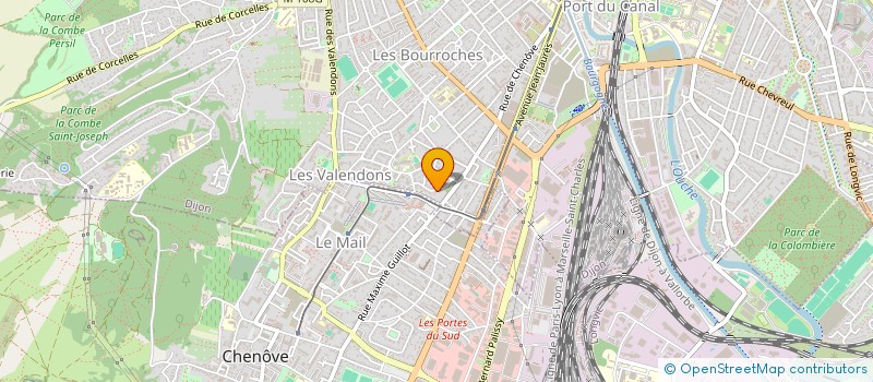 localisation de l'entreprise SCI VINCAMEL à DIJON