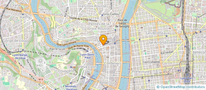 localisation de l'entreprise SCI VINCANE à LYON