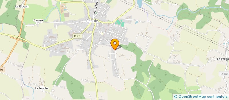 localisation de l'entreprise SCI VINCE  PEAULE