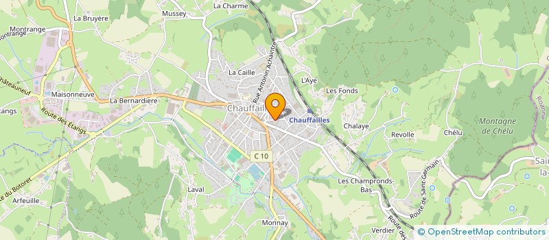 localisation de l'entreprise SCI VINCE323  CHAUFFAILLES