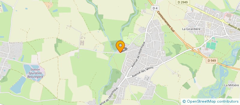 localisation de l'entreprise SCI VINCENNES  TALMONT-SAINT-HILAIRE