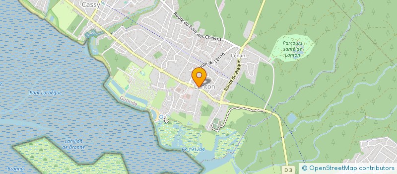 localisation de l'entreprise SCI VINCENNES  LANTON