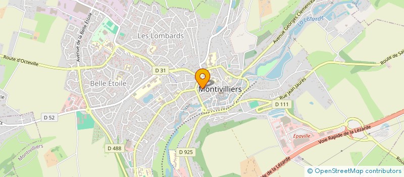 localisation de l'entreprise SCI VINCENT 1  MONTIVILLIERS