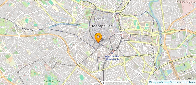 localisation de l'entreprise SCI VINCENT à MONTPELLIER