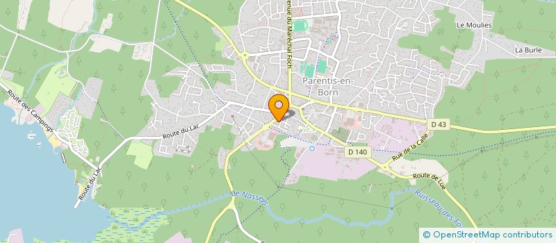 localisation de l'entreprise SCI VINCENT  YCHOUX