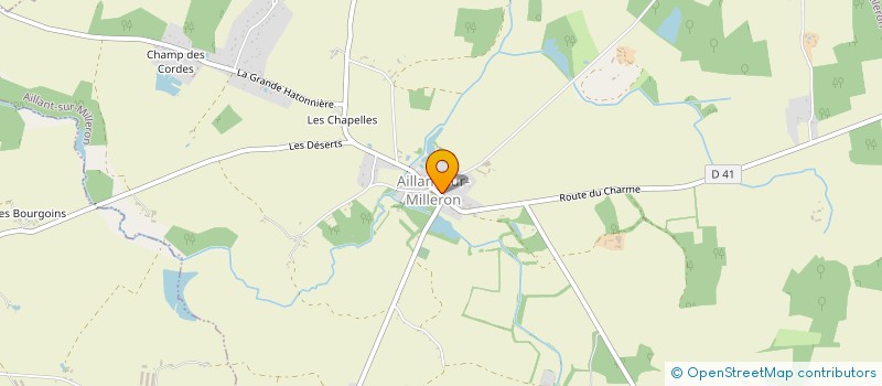 localisation de l'entreprise SCI VINCENT à AILLANT-SUR-MILLERON